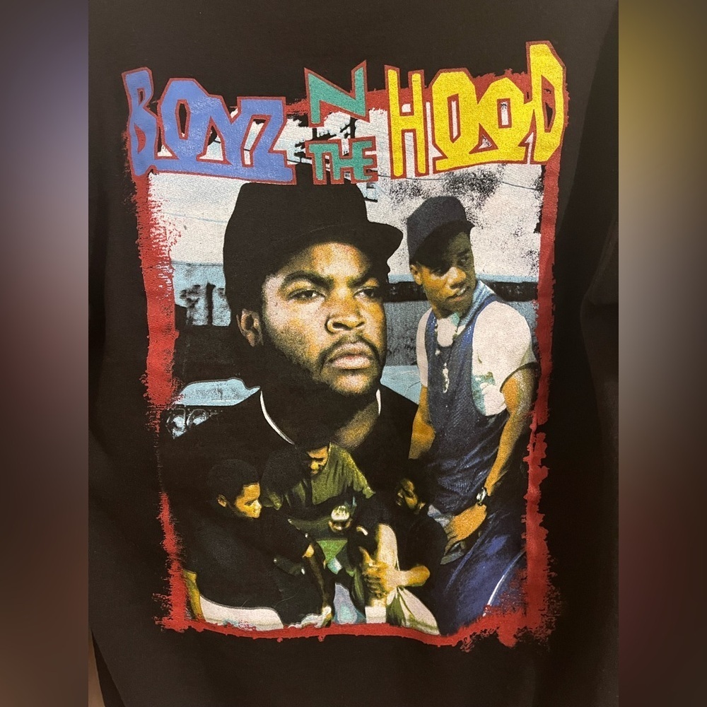 Boyz n the Hood Black Hoodie size S - Picture 3 of 5